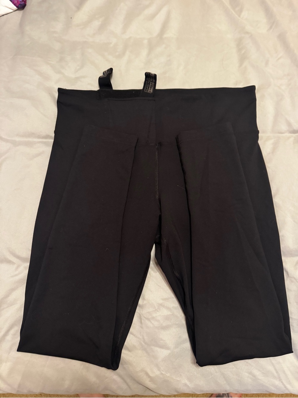 High-Waist Holster Black Active Compression Leggings